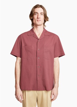 Anthony-Squires-Pad-Shirt-Burgundy on sale