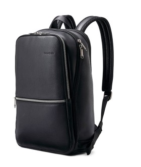 Samsonite+Classic+Leather+Slim+Backpack+40.6cm