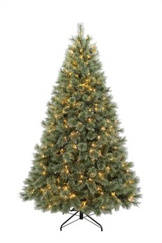 David-Jones-Collection-Alberta-Prelit-Cashmere-Tree-210cm on sale