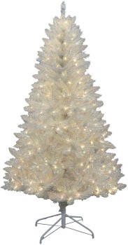 David-Jones-Collection-Prelit-Iridescent-Tinsel-Tree-180cm on sale