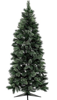 David-Jones-Collection-Aspen-Slim-Dark-Green-Christmas-Tree-210cm on sale