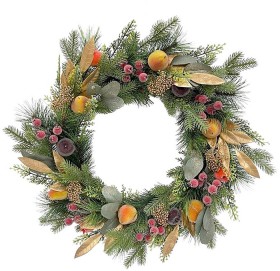 David-Jones-Collection-Frosted-Fruits-Wreath-60cm on sale