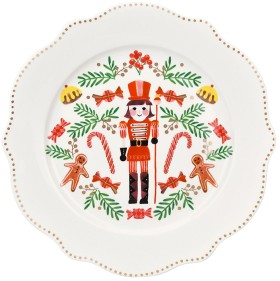 David-Jones-Collection-Nutcracker-Side-Plate-19cm on sale