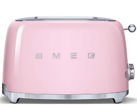 Smeg+%26lsquo%3BTSF01PKAU%26rsquo%3B+50s+Style+Two-Slice+Toaster