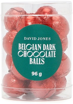 David+Jones+Belgian+Dark+Chocolate+Balls+96g