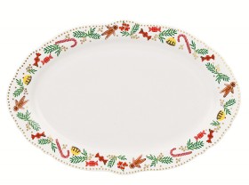 David-Jones-Collection-Nutcracker-Oval-Platter-35cm on sale