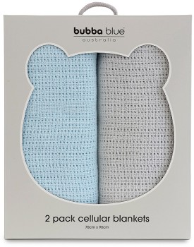 Bubba-Blue-Cellular-Blankets on sale