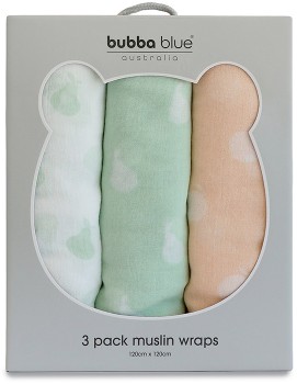 Bubba-Blue-Muslin-Wraps on sale