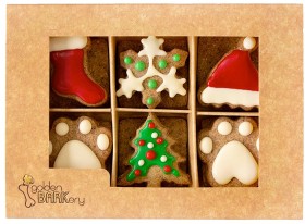 Golden-Barkery-Christmas-Pup-Biscuits on sale