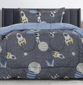 Kids+House+Space+Explorer+Comforter+Set