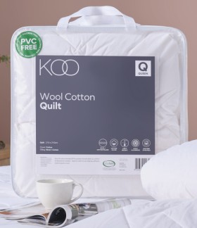 50%25+off+KOO+Wool+Cotton+Quilt