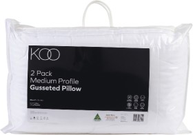 KOO+Gusseted+Standard+Pillows+2+Pack