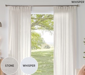 40-off-Neutrals-Sheer-Pinch-Pleat-Curtains on sale