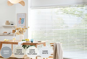 63mm-White-Blade-Width-Faux-Wood-Venetian-Blinds on sale