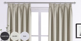 30%25+off+Willow+Blockout+Pencil+Pleat+Curtains