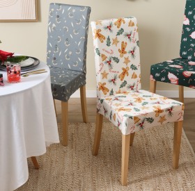 NEW+Festive+Dining+Chairs+2+Pack