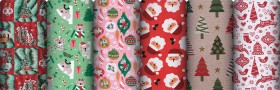 All+Christmas+Furnishing+Fabric