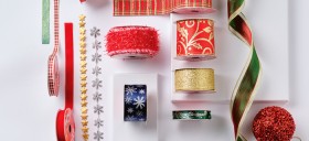 All-Christmas-3m-Ribbons-by-the-Spool on sale