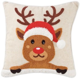 Jolly+%26amp%3B+Joy+Christmas+Rudolph+Plush+Filled+Cushion