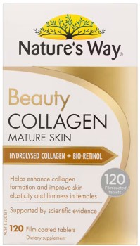 Natures+Way+Beauty+Collagen+Mature+Skin+120+Tablets