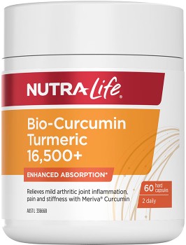 Nutra-Life+Bio-Curcumin+Turmeric+16500%2B+60+Capsules