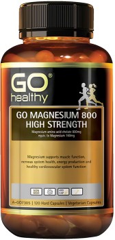 Go-Healthy-Magnesium-800-Hi-Strength-120-Vege-Capsules on sale