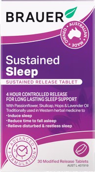 Brauer-Sleep-Sustained-Release-30-tablets on sale