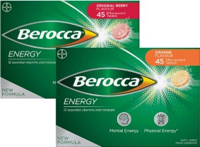 Berocca+Energy+Effervescent+Tablets+45+Pack+%28Berry%2C+Orange%2C+Mango+%26amp%3B+Orange%29