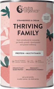 Nutra+Organics+Thriving+Protein+Strawberries+%26amp%3B+Cream+450g