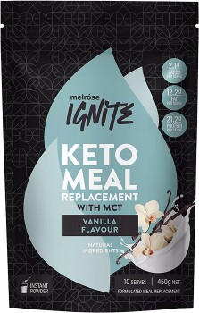 Melrose-Ignite-Keto-Mct-Meal-Replacement-With-Mct-Vanilla-450g on sale