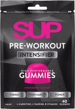 SUP+Pre-Workout+Intensifier+Gummies+40+Pack