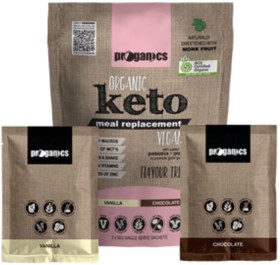 Proganics-Organic-Keto-Meal-Replacement-Trial-Pack on sale