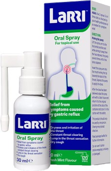 Larri+Oral+Spray+Gastric+Reflux+30ml