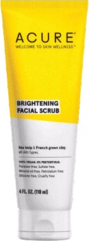 Acure-Brightening-Facial-Scrub-118ml on sale