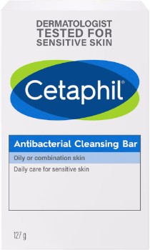 Cetaphil+Antibacterial+Cleansing+Bar+127g