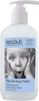 Eco.Bub+Organics+Nju%3Abie+Easy+Peasy+Hair+%26amp%3B+Body+Wash+225ml