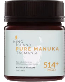 King+Island+Pure+Manuka+Honey+Tasmania+MGO+514%2B+250g