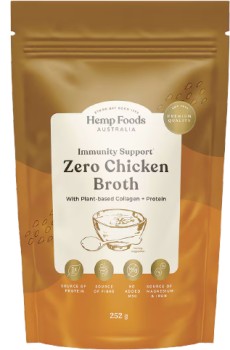 Hemp+Foods+Australia+Immunity+Support+Zero+Chicken+Broth+252g