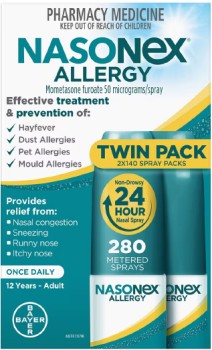 Nasonex+Allergy+Non-Drowsy+24+Hour+Nasal+Spray+2+x+140+Metered+Sprays