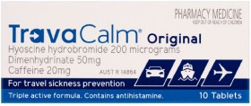 Travacalm-Travel-Sickness-Original-10-Tablets on sale