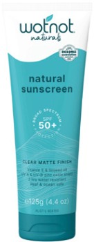 WotNot+Natural+Sunscreen+SPF+50%2B+125g