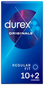 Durex+Regular+Condoms+10%2B2+Pack