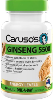 Caruso%26%23039%3Bs+Ginseng+5500+60+Tablets