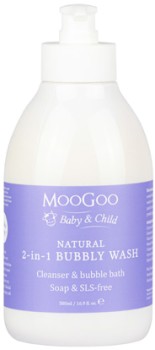 MooGoo+Baby+2-in-1+Bubbly+Wash+500mL