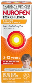 Nurofen+For+Children+5-12+Years+Orange+Flavour+200mL