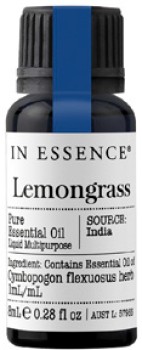 In+Essence+Lemongrass+Pure+Essential+Oil+8mL