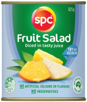 SPC+Fruits+In+Juice+or+in+Nectar+825g+Selected+Varieties