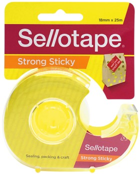 Sellotape+Sticky+Tape+Dispenser+18mmx25m