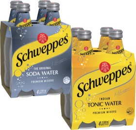 Schweppes+Mixers+4x300mL+Selected+Varieties