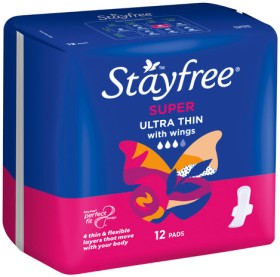 Stayfree+Ultra+Thin+Pads+10%E2%80%9116+Pack+Selected+Varieties